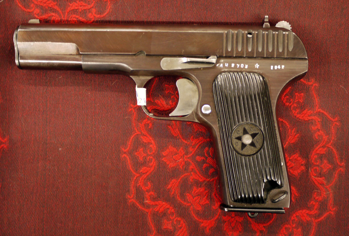 Pistole TT33 von 1942, russisch, sowjetisch, Kal.7,62Tokarev, WK2 ...